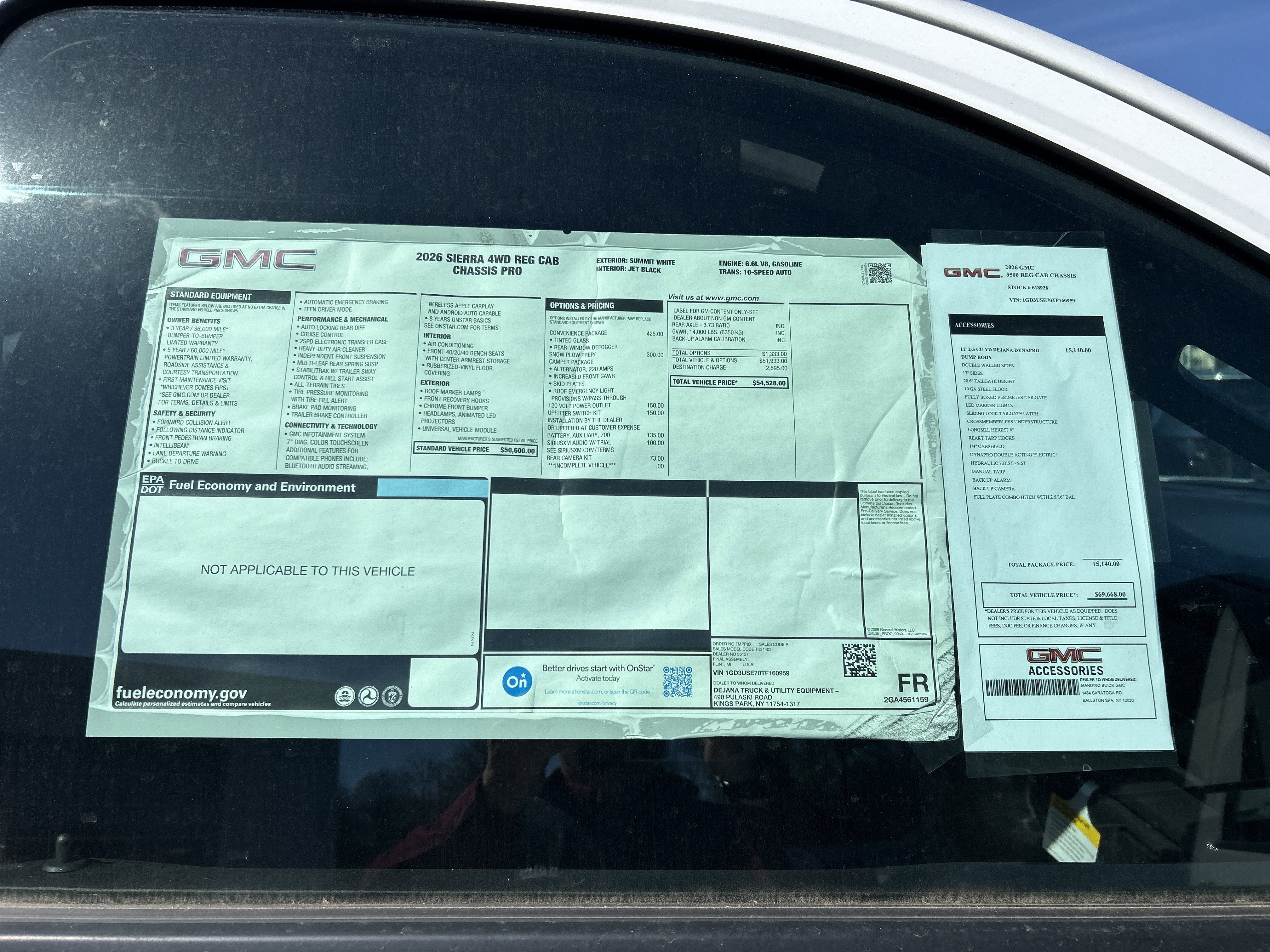 2026 GMC Sierra 3500 HD Chassis Cab Pro