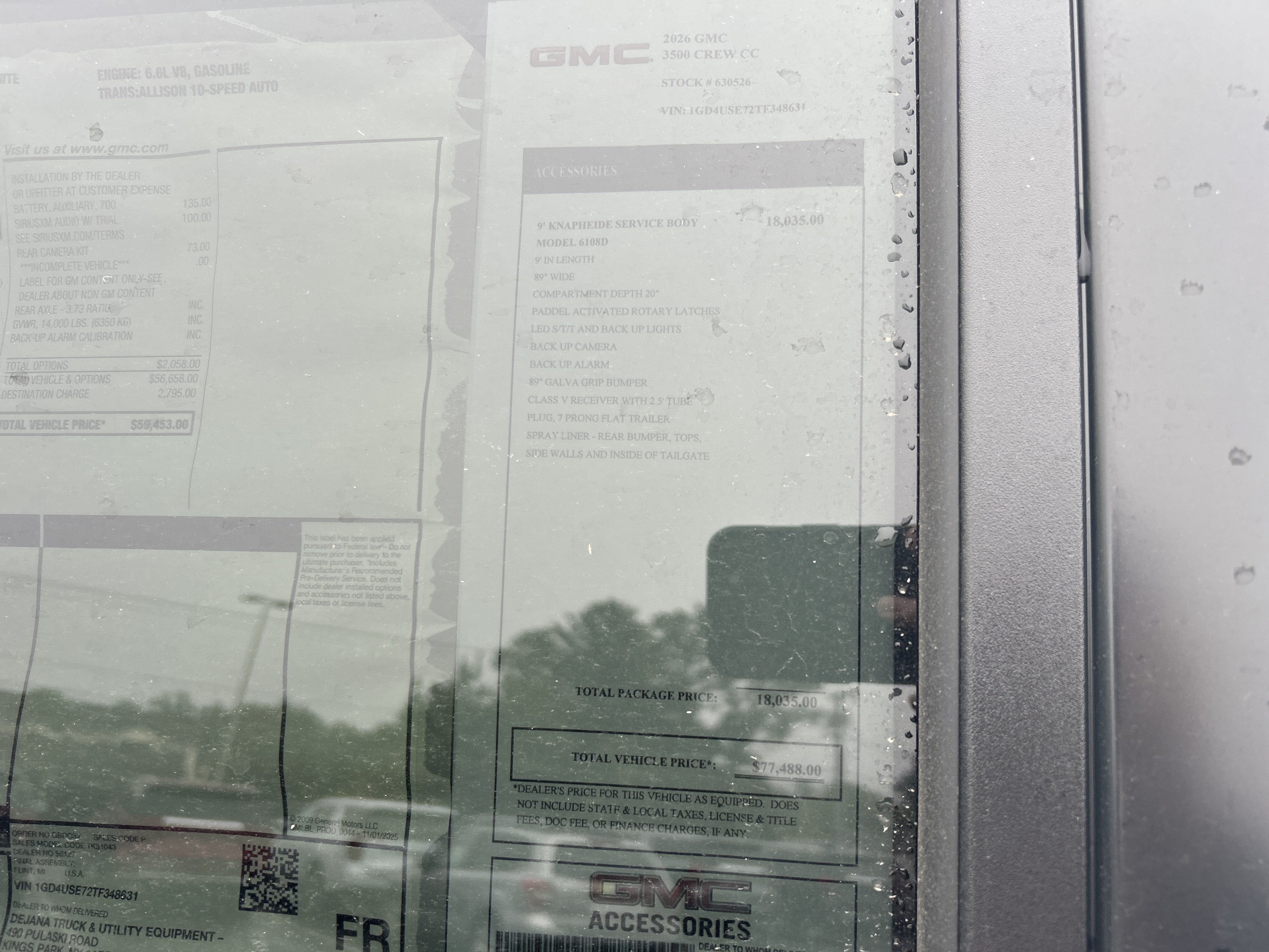 2026 GMC Sierra 3500 HD Chassis Cab Pro