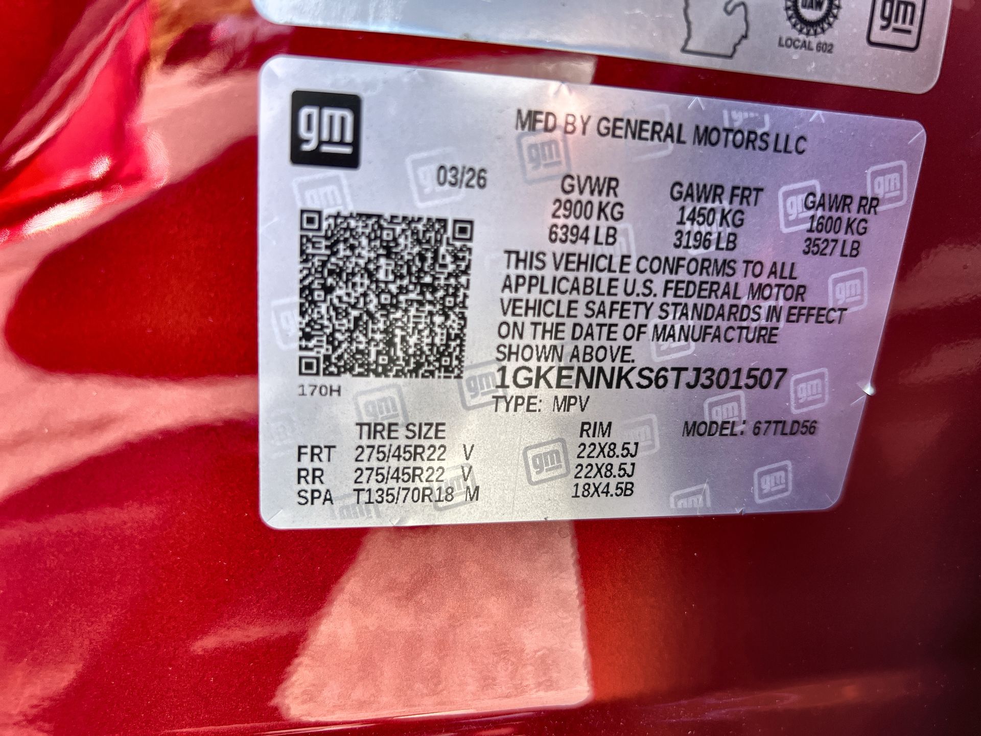 2026 GMC Acadia Elevation