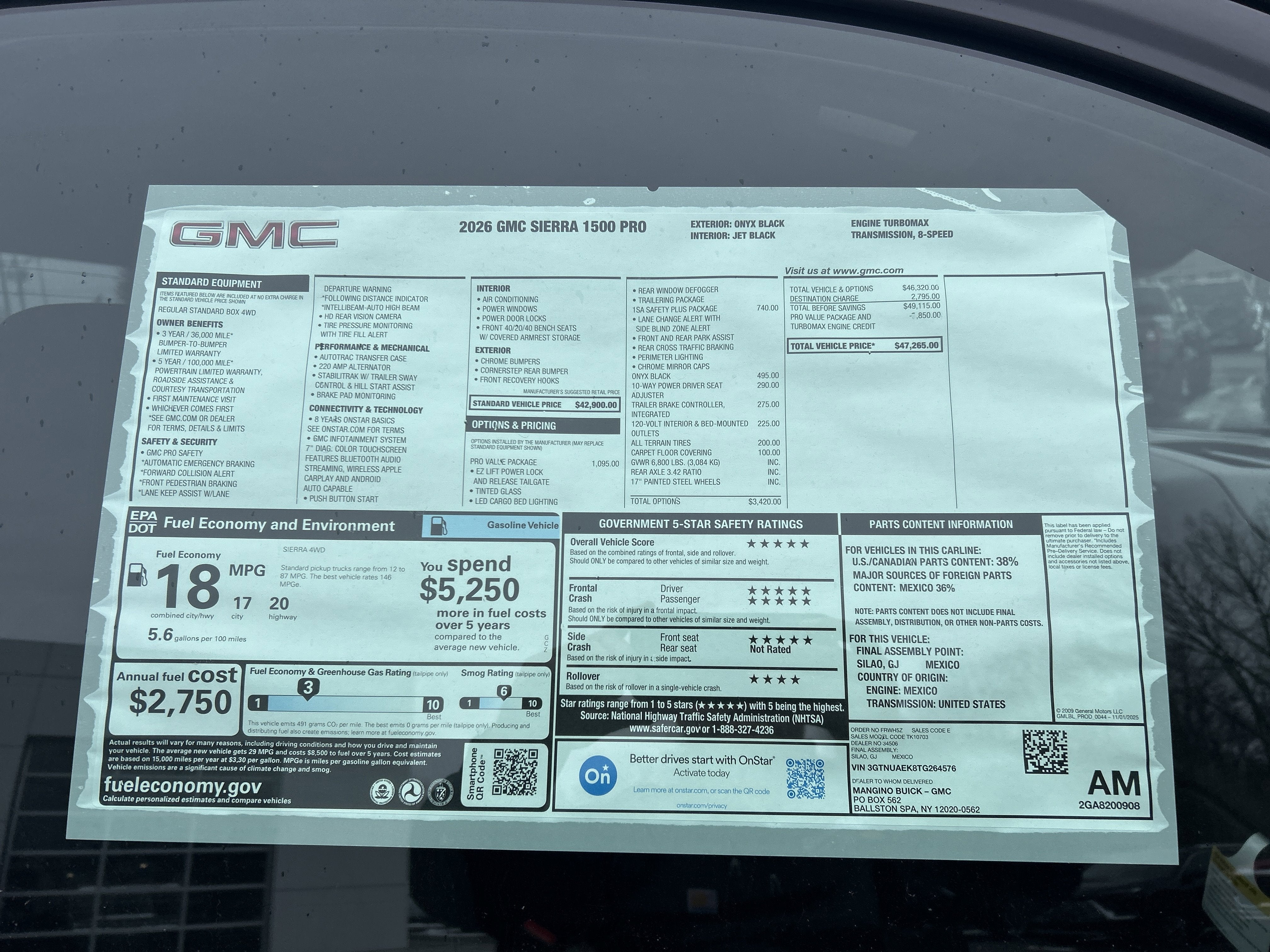 2026 GMC Sierra 1500 Pro