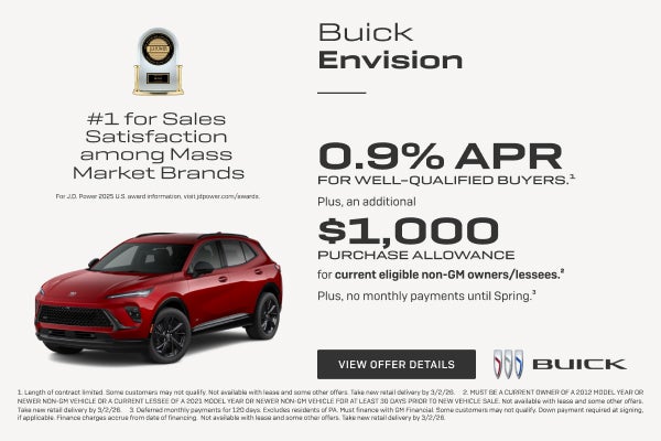 0.9% APR 
FOR WELL-QUALIFIED BUYERS.1

Plus, an additional $1,000 PURCHASE ALLOWANCE for current ...