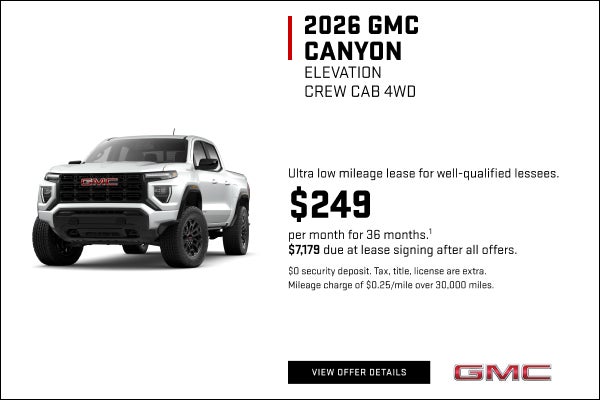 Ultra low mileage lease for well-qualified lessees.

$249 per month for 36 months.1

$7,179 due a...