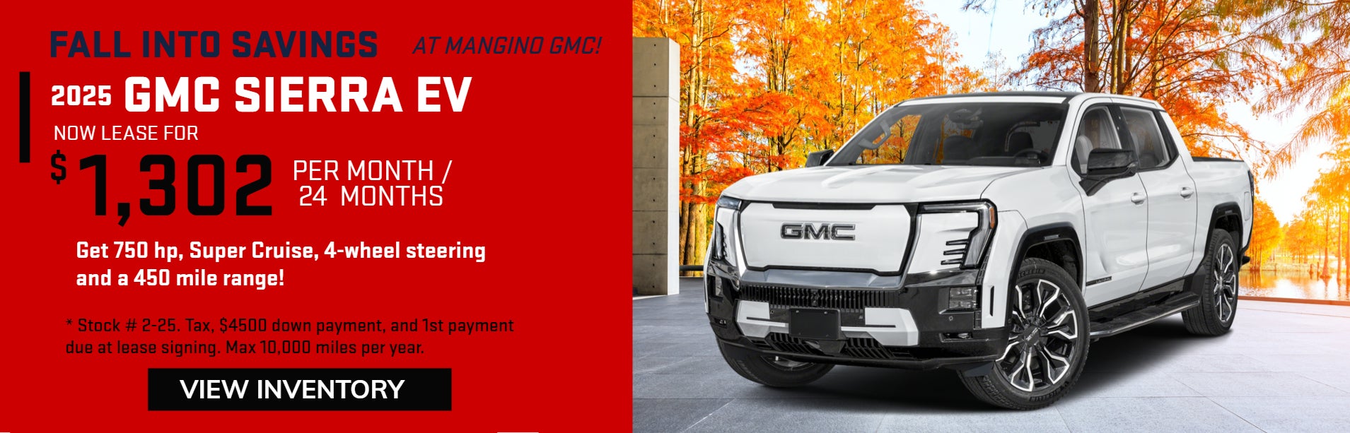 Lease Offers at Mangino GMC! 